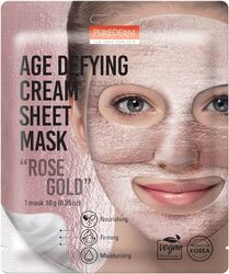 Purederm Age Defying Cream Rose Gold Sheet Mask 10G